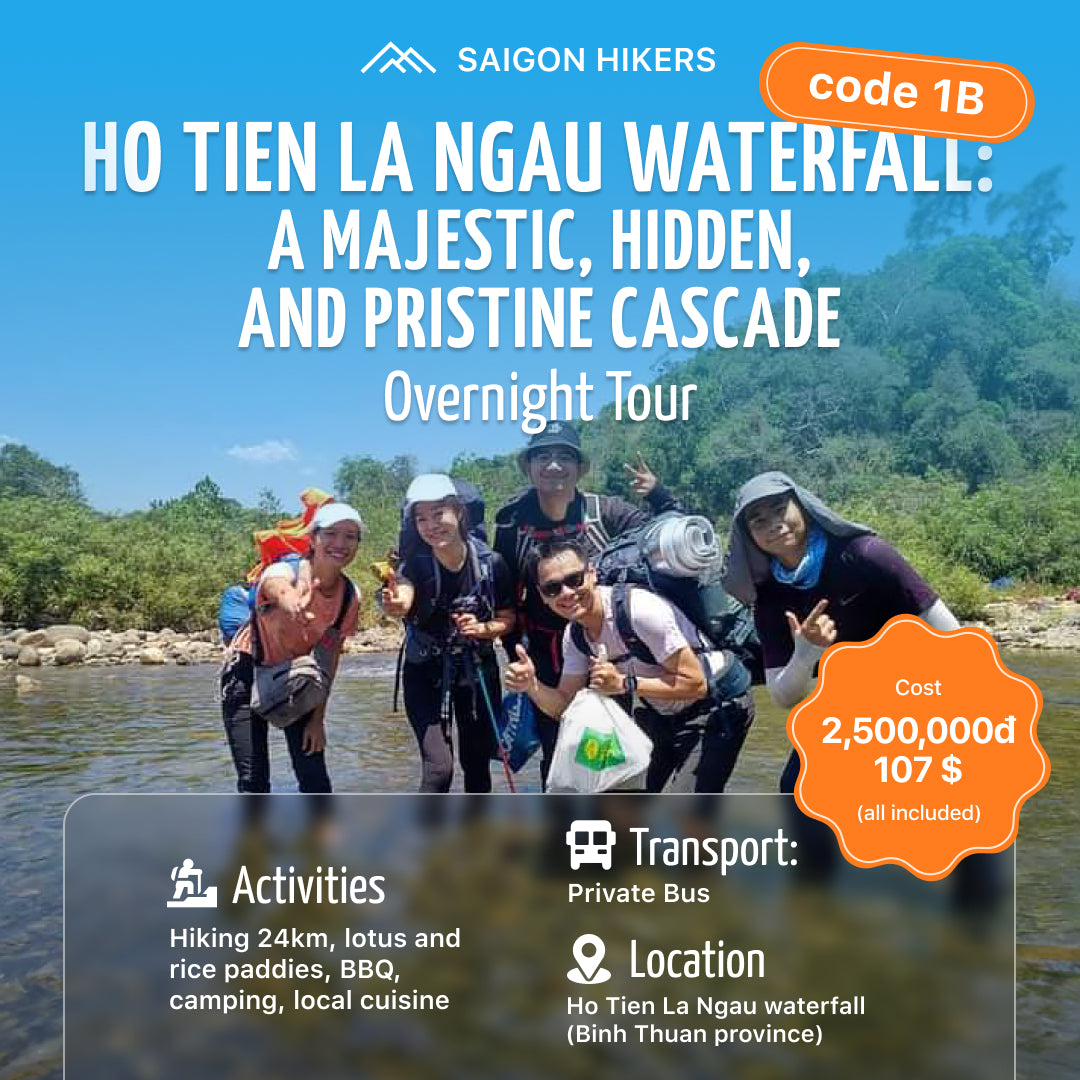 1B: Ho Tien La Ngau waterfall: A Majestic, Hidden, and Pristine Cascade